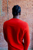 TOM OF FINLAND x WE ARE SPASTOR BIKER HEAD SWEATSHIRT - RED