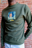 Tom of Finland x Happy Hour Skateboards Sweatshirt: Camping