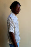 Tanner Fletcher Inez Patchwork Crochet Shirt