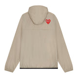 COMME des GARÇONS x K-WAY ANORAK HOODIE (BEIGE)