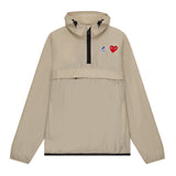 COMME des GARÇONS x K-WAY ANORAK HOODIE (BEIGE)