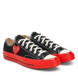 Comme Des Garçons Play Converse Chuck 70 Low BLACK