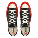 Comme Des Garçons Play Converse Chuck 70 Low BLACK