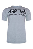 COMME des GARÇONS PLAY GRAY PLAY TEE