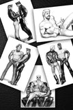 Tom of Finland Mini Poster: Nip & Tuck