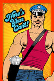 Postman Package Tom of Finland Birthday Card