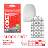 TENGA POCKET SLEEVE - BLOCK EDGE