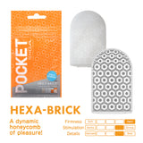 TENGA POCKET SLEEVE - HEXA BRICK