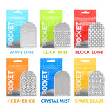 TENGA POCKET SLEEVE - HEXA BRICK