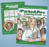 PARKS AND REC COLORING BOOK