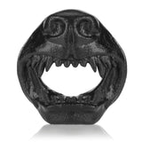 OXBALLS SNARL ALPHA PUP SUPER-SOFT PLATINUM SILICONE COCKRING