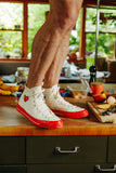 Comme Des Garçons Play Converse Chuck 70 High Top WHITE