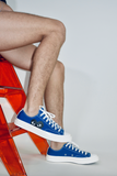 Comme Des Garçons Play Converse Half Heart Chuck 70 Low Sneakers (BLUE)