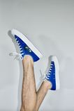 Comme Des Garçons Play Converse Half Heart Chuck 70 Low Sneakers (BLUE)