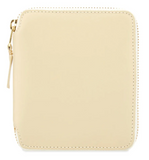 Comme des Garçons Full Zip Classic Beige Wallet