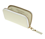 Comme des Garçons Classic Zip Wallet Beige