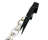 BLACK LIGHTNING CLIP CHAIN by Walter Van Beirendonck SS22