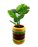 Giant Hamburger Planter by Third Drawer Down