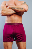 Boxer Shorts in Burgundy by CDLP