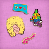 Fruit Fly Pin by Gaypin'