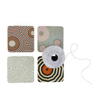 Corkboard Coaster Set by Louise Bourgeois x Third Drawer Down