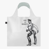 TOM OF FINLAND USE A RUBBER MILKY TRANSPARENT BAG BY LOQI