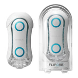 FLIP ORB by Tenga Stroker - Blue Rush / White