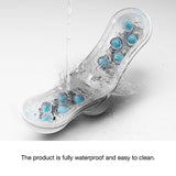 FLIP ORB by Tenga Stroker - Blue Rush / White