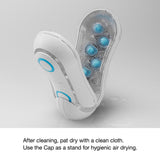 FLIP ORB by Tenga Stroker - Blue Rush / White