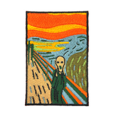 The Scream by Edvard Munch TODAY IS ART DAY Patch