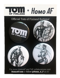 TOM OF FINLAND BUTTONS BY HOMO AF