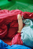 6 Inch Fleshstixxx Moldable Silicone Dildo w/o Balls - Light tone
