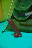 JOCK 12 Inch Dildo with Balls - Brown