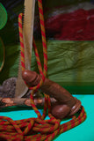 JOCK 9 Inch Dildo with Balls - Brown