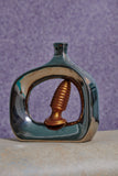 The Marshall Ribbed Butt Plug - Gold