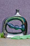 The Queen Ribbed Butt Plug - Pewter