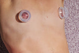 Clear Plungers Silicone Nipple Suckers - Large