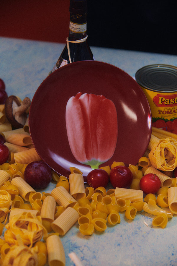 ROBERT MAPPLETHORPE "Red Tulip" PLATE