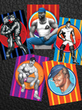 Tom of Finland Postcard Set by Kweer Cards