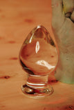 Molten Wide Glass Butt Plug