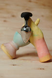 Dark Invader Metal and Silicone Anal Plug - Large