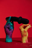 Power Pounder Vibrating and Thrusting Silicone Dildo