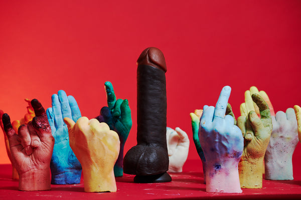 Black Balled Dildo by Rascal