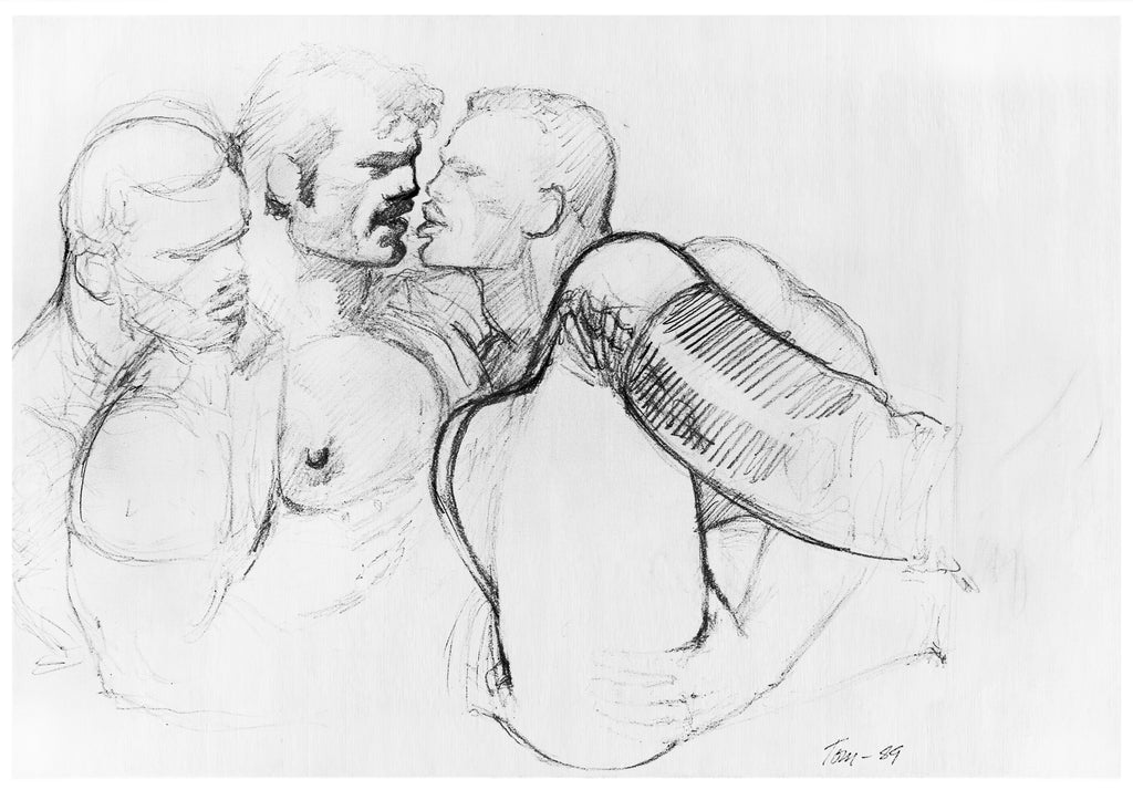 Henzel Studio Heritage: Tom of Finland, Untitled, 1989, Handtufted Rug