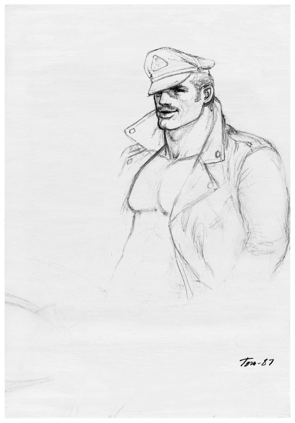 Henzel Studio Heritage: Tom of Finland, Untitled, 1987, Handtufted Rug