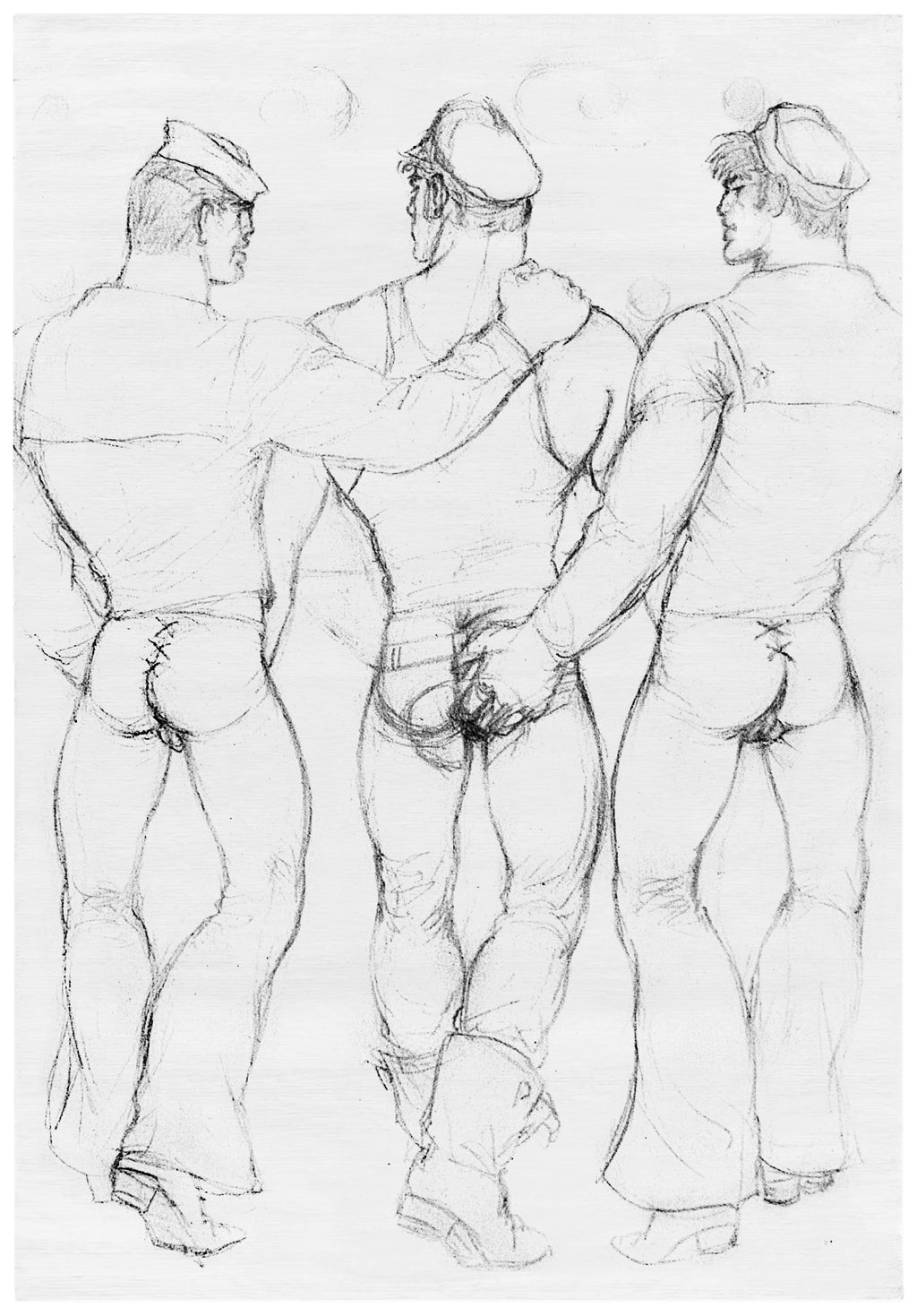 Henzel Studio Heritage: Tom of Finland, Untitled, 1965, Handtufted Rug