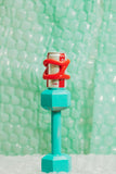 Oxballs Z-Balls Cockring And Ballstretcher Red