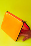 Comme des Garçons Super Fluo Light Orange iPad case