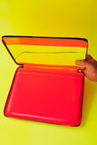 Comme des Garçons Super Fluo Light Orange iPad case