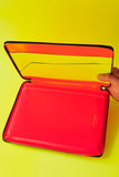 Comme des Garçons Super Fluo Light Orange iPad case